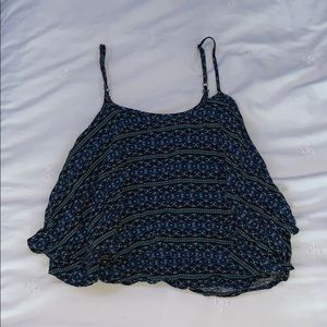 Hollister Ruffled Tank